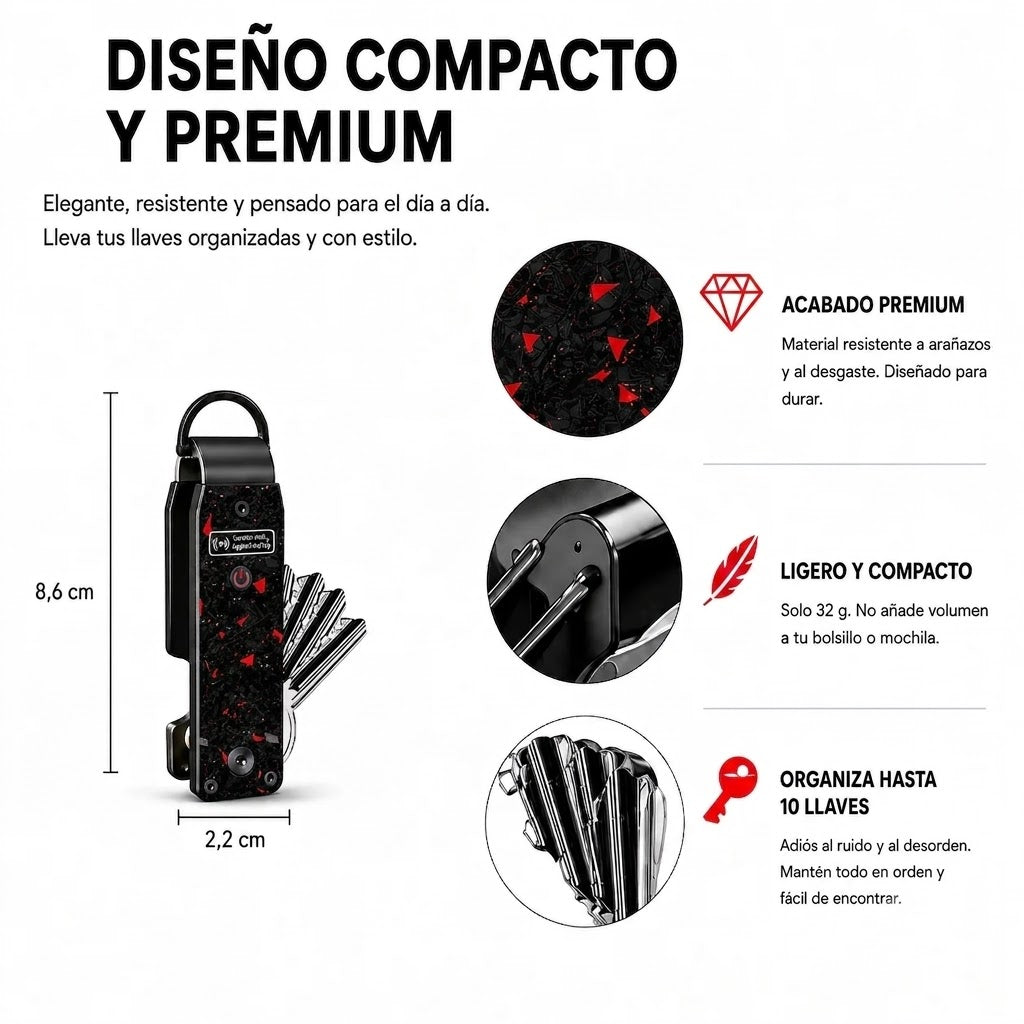 KeyNext - Llavero con localizador GPS