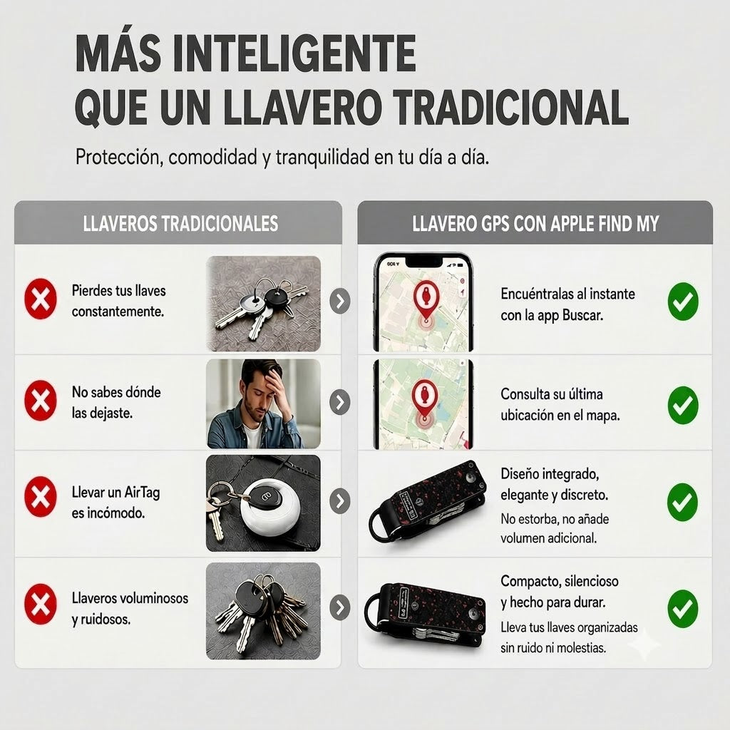 KeyNext - Llavero con localizador GPS